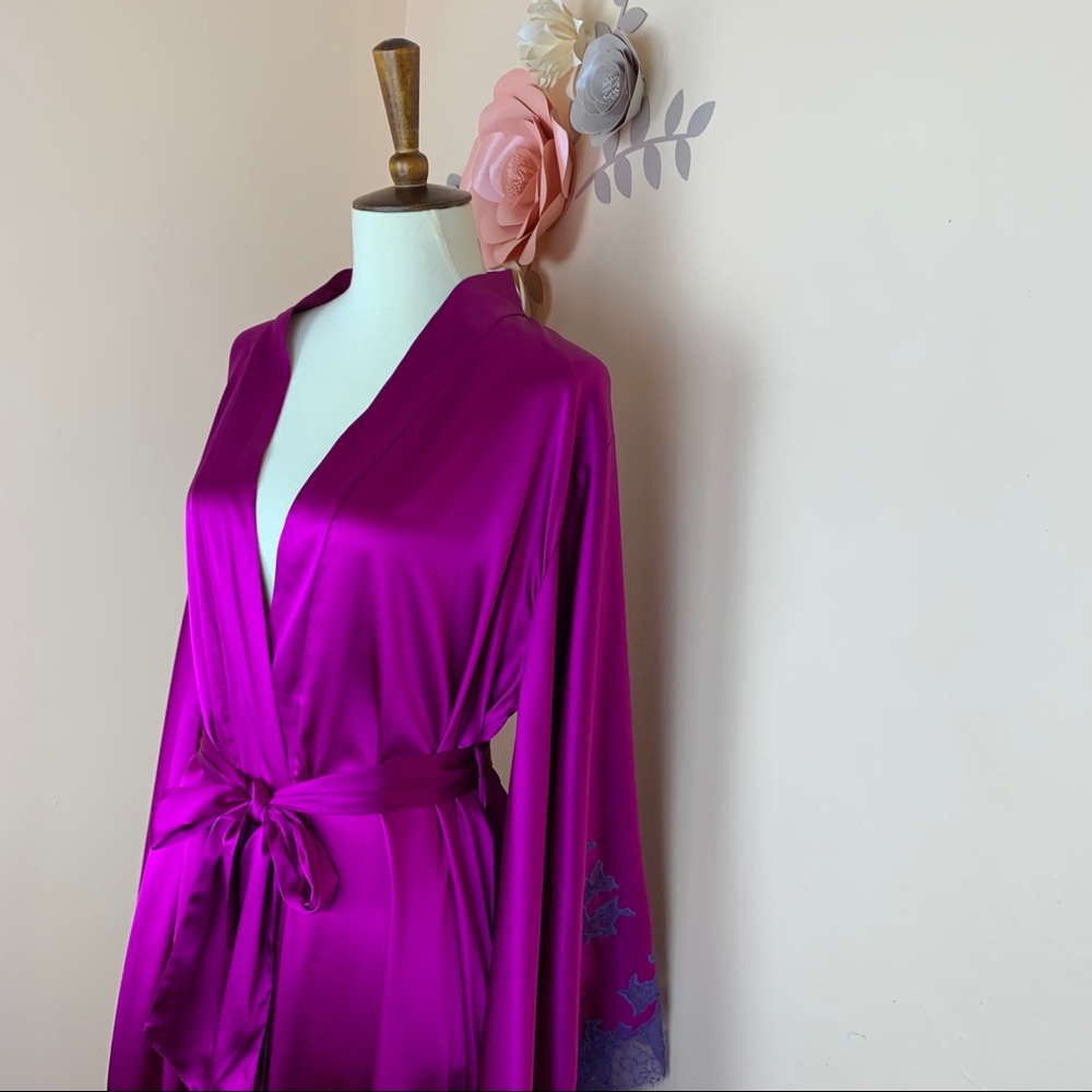 New! Rare AGENT PROVOCATEUR Elizabelle Silk Gown - Picture 7 of 16